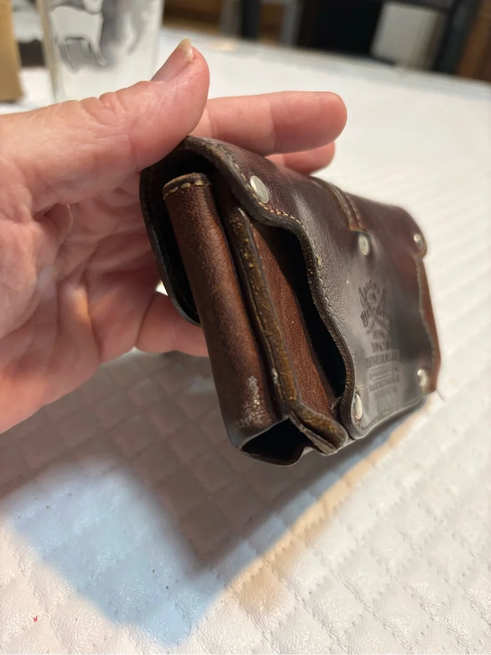 Col. Littleton leather phone holster No. 47 model